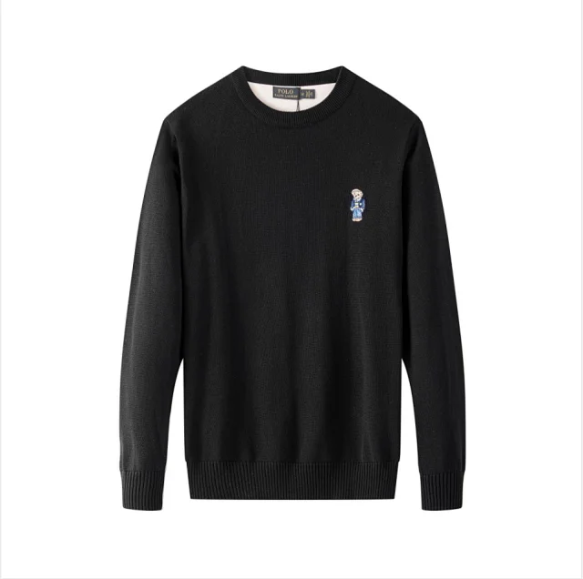 Polo Ralph Lauren Knitwear Quarter-Zip Knit Sweater with Bear Embroidery product detail image 22