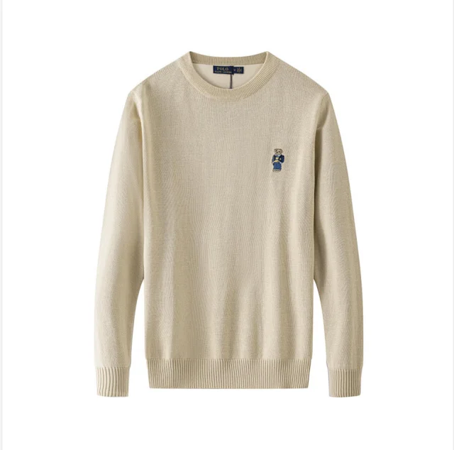 Polo Ralph Lauren Knitwear Quarter-Zip Knit Sweater with Bear Embroidery product detail image 27