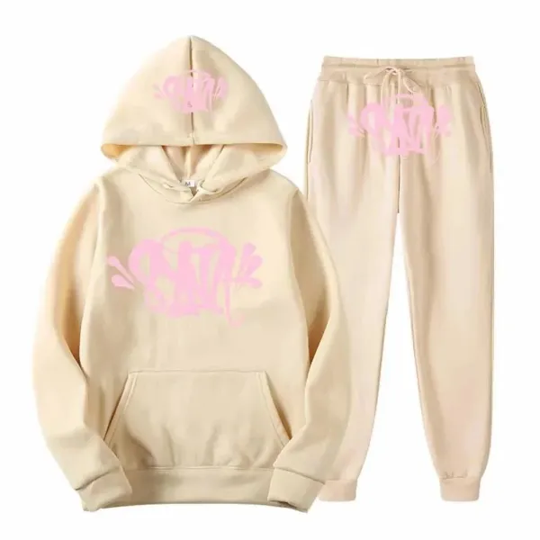 Off-White x Virgil Abloh Graffiti Hoodie and Sweatpants Set Black with Red and Green Spray Paint Print - 15