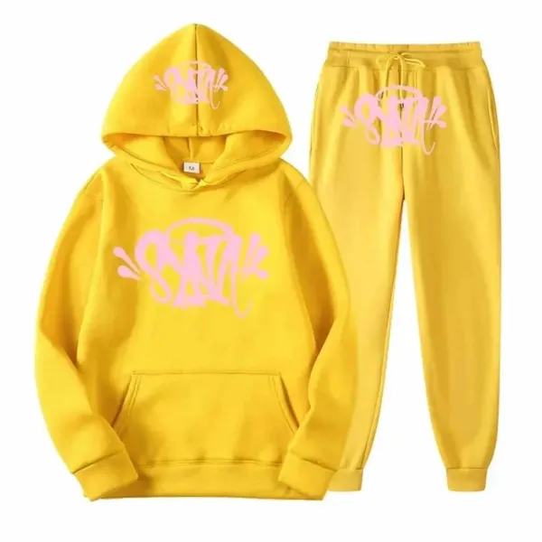 Off-White x Virgil Abloh Graffiti Hoodie and Sweatpants Set Black with Red and Green Spray Paint Print - 21
