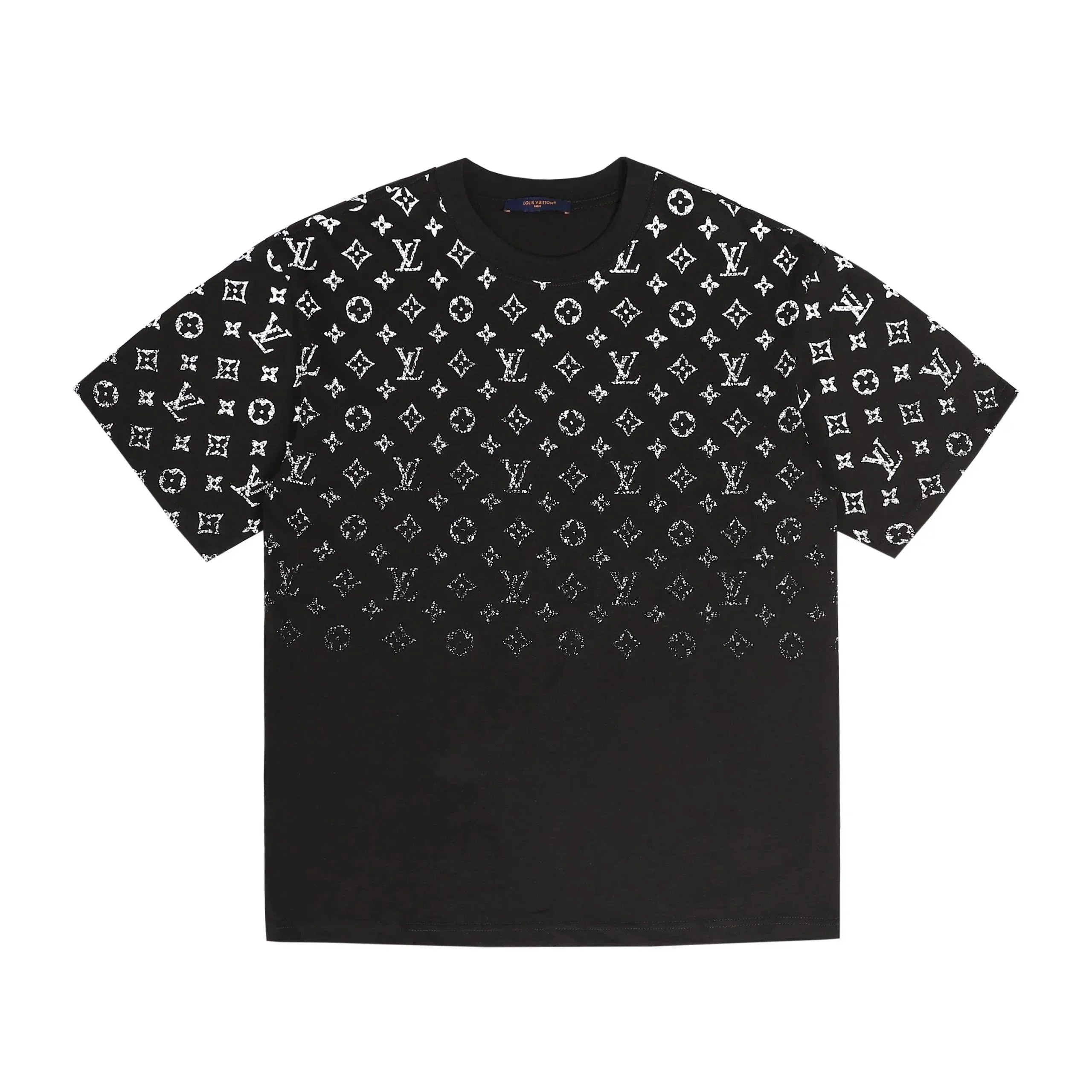 Louis Vuitton T-Shirts Short-Sleeve Graphic Logo Print — 32