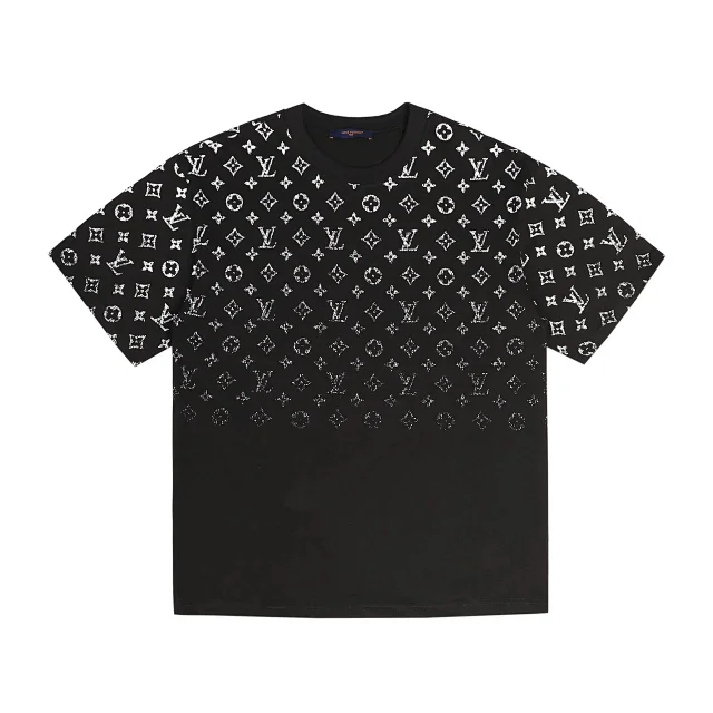 Louis Vuitton T-Shirts Short-Sleeve Graphic Logo Print product detail image 34