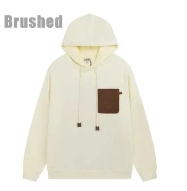 Loewe Hoodies & Sweatshirts Logo-print and leather logo-patch — PDD-JR-LMWY-0179