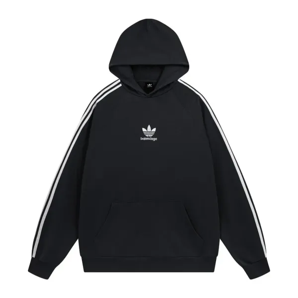 Balenciaga x Adidas Hoodie Black - 22