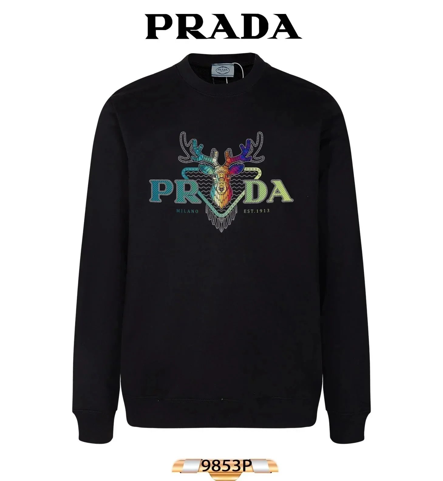 Prada Crewneck Sweatshirts — 32