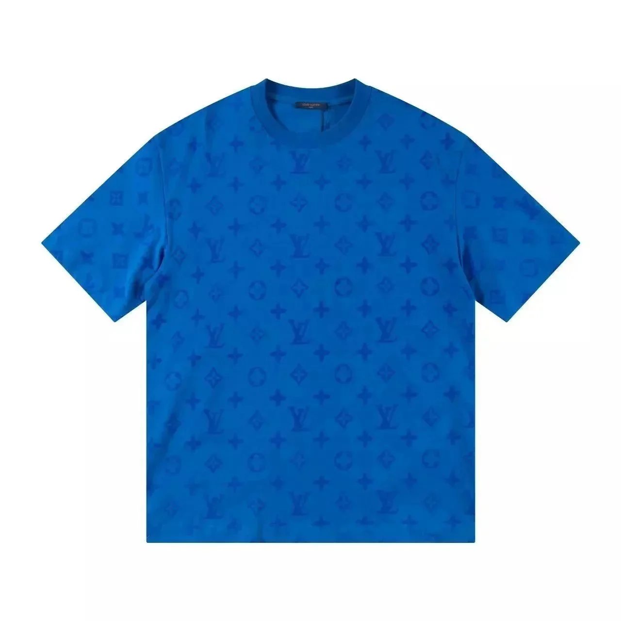 Louis Vuitton T-Shirts Short-Sleeve Graphic Logo Print — 14