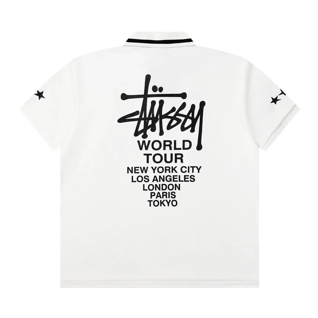 1:1 Batch Stussy Polo T-shirt tee （35+）