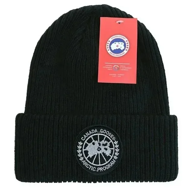 Moncler Hats Ribbed cuffed knit beanie product detail image 15