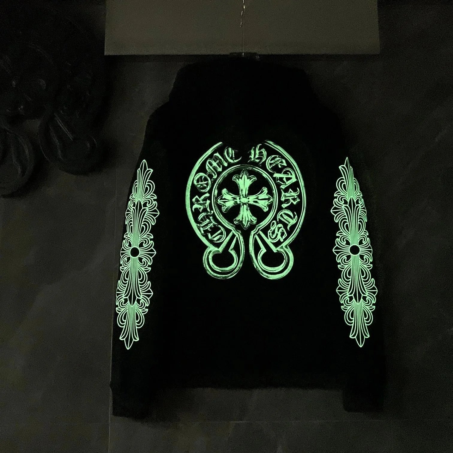 Chrome Hearts Hoodies & Sweatshirts Graphic Cross Pullover Hoodie — CH-25
