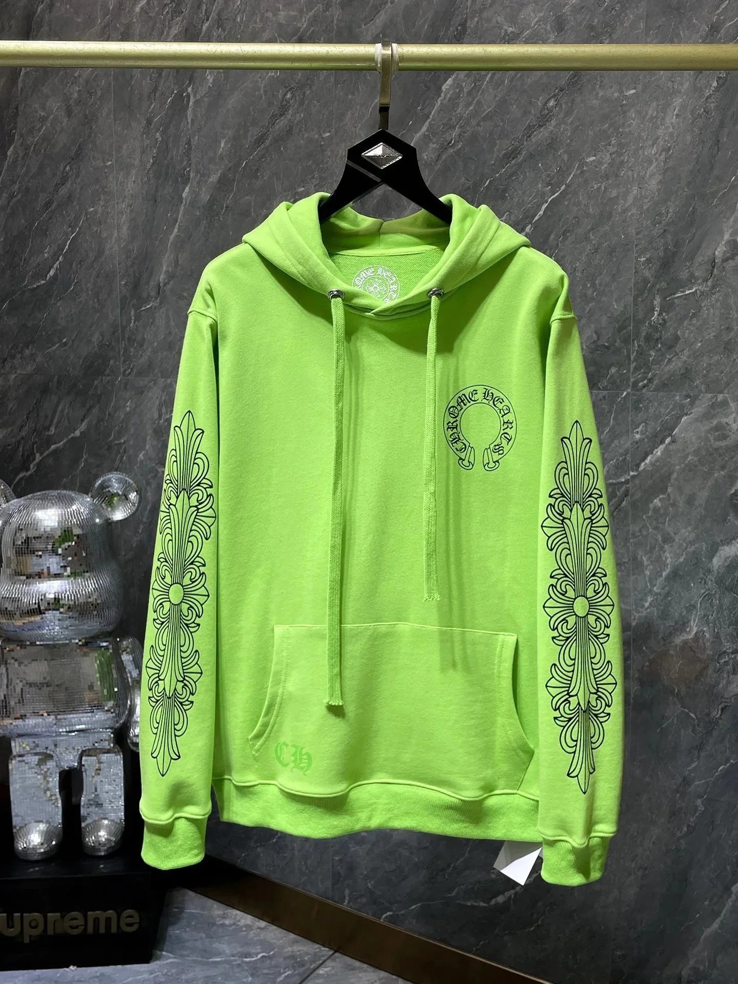 Chrome Hearts Hoodies & Sweatshirts Graphic Cross Pullover Hoodie — CH-37