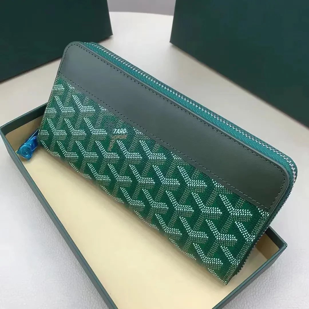 Goyard Wallets & Card Holders Chevron-Pattern Passport Holder and — 038