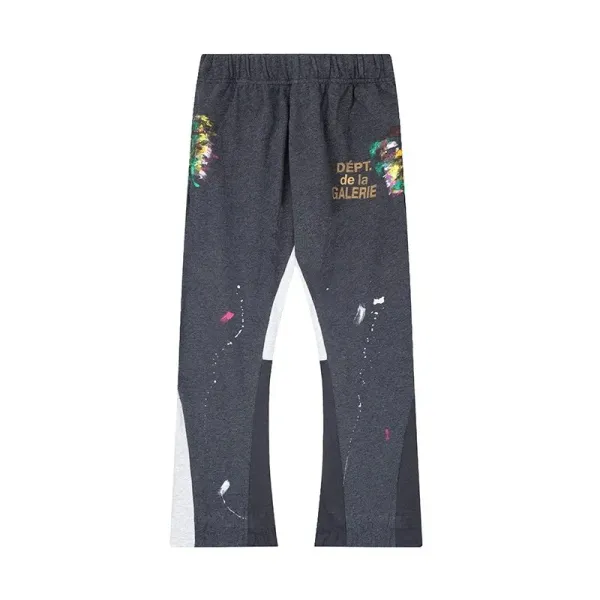 DEPT. Paint Splatter Sweatpants Gray - 20