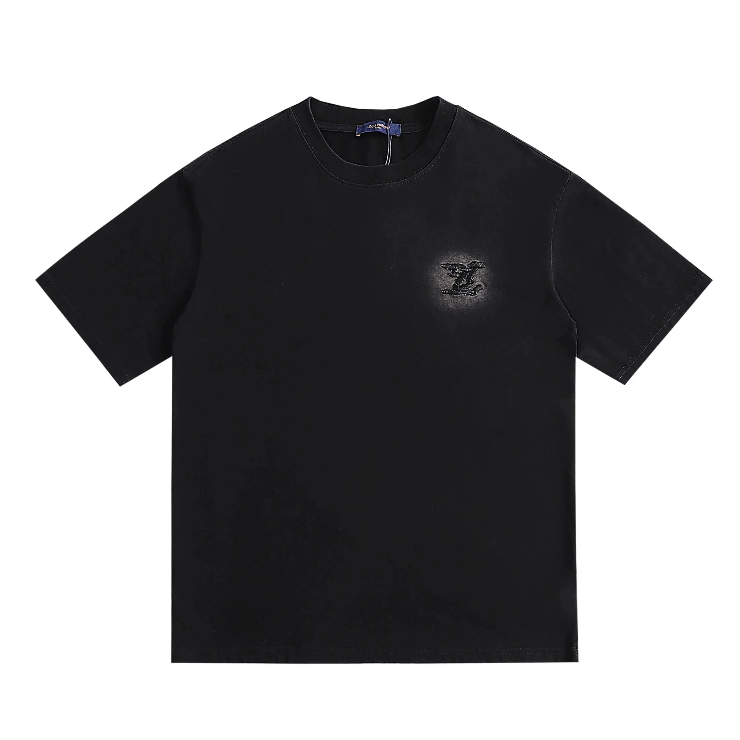 Louis Vuitton T-Shirts Short-Sleeve Graphic Logo Print — 24