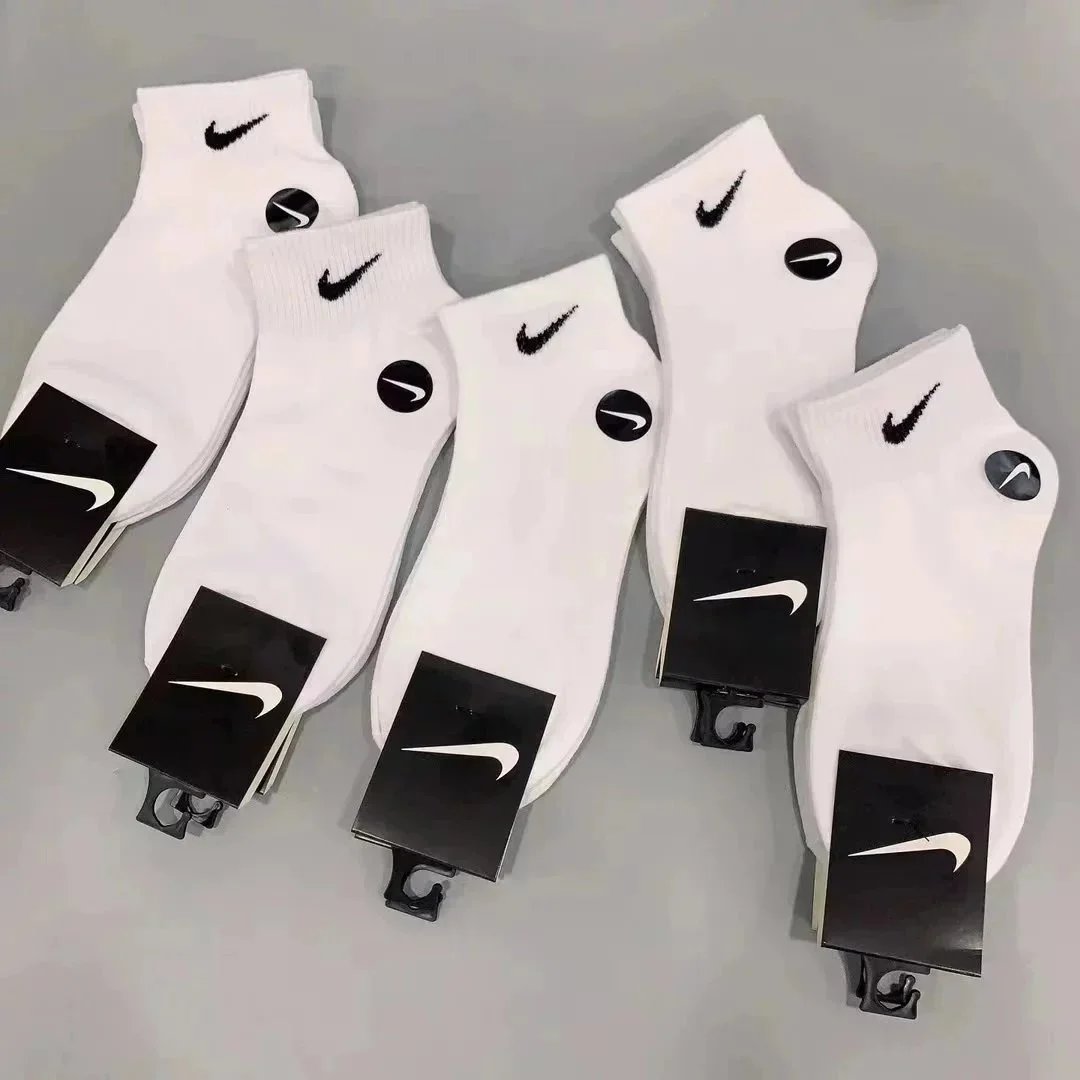 Nike Sport Socks Assorted Pack Black White Gray Socks - 28