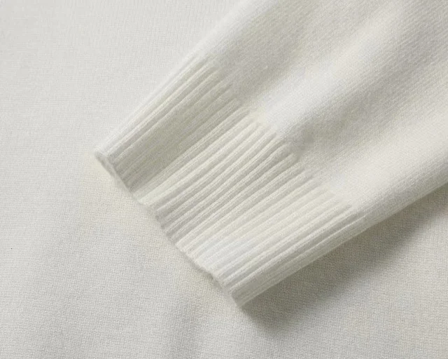 Moncler Knitwear Turtleneck logo-patch knit sweater product detail image 11