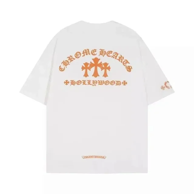 Chrome Hearts T-Shirts Short-sleeve graphic logo print product detail image 3