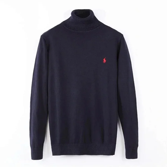 Ralph Lauren Knitwear Embroidered Pony Quarter-Zip Knit Sweater product detail image 31