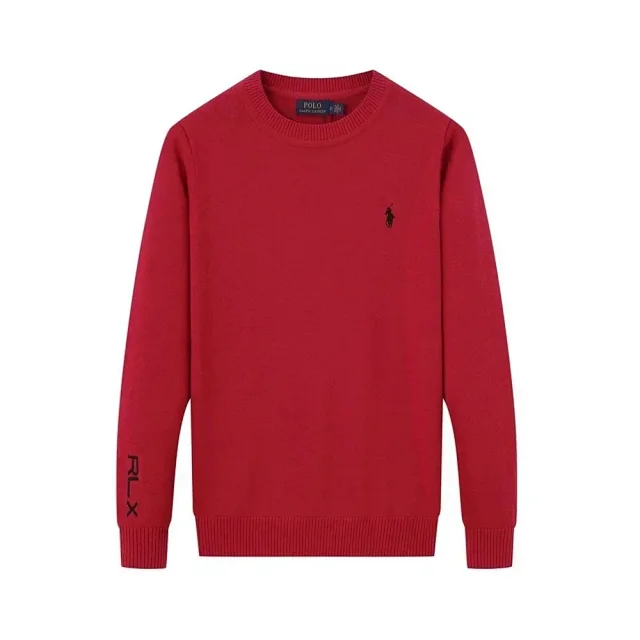 Ralph Lauren Knitwear Embroidered Pony Quarter-Zip Knit Sweater product detail image 46