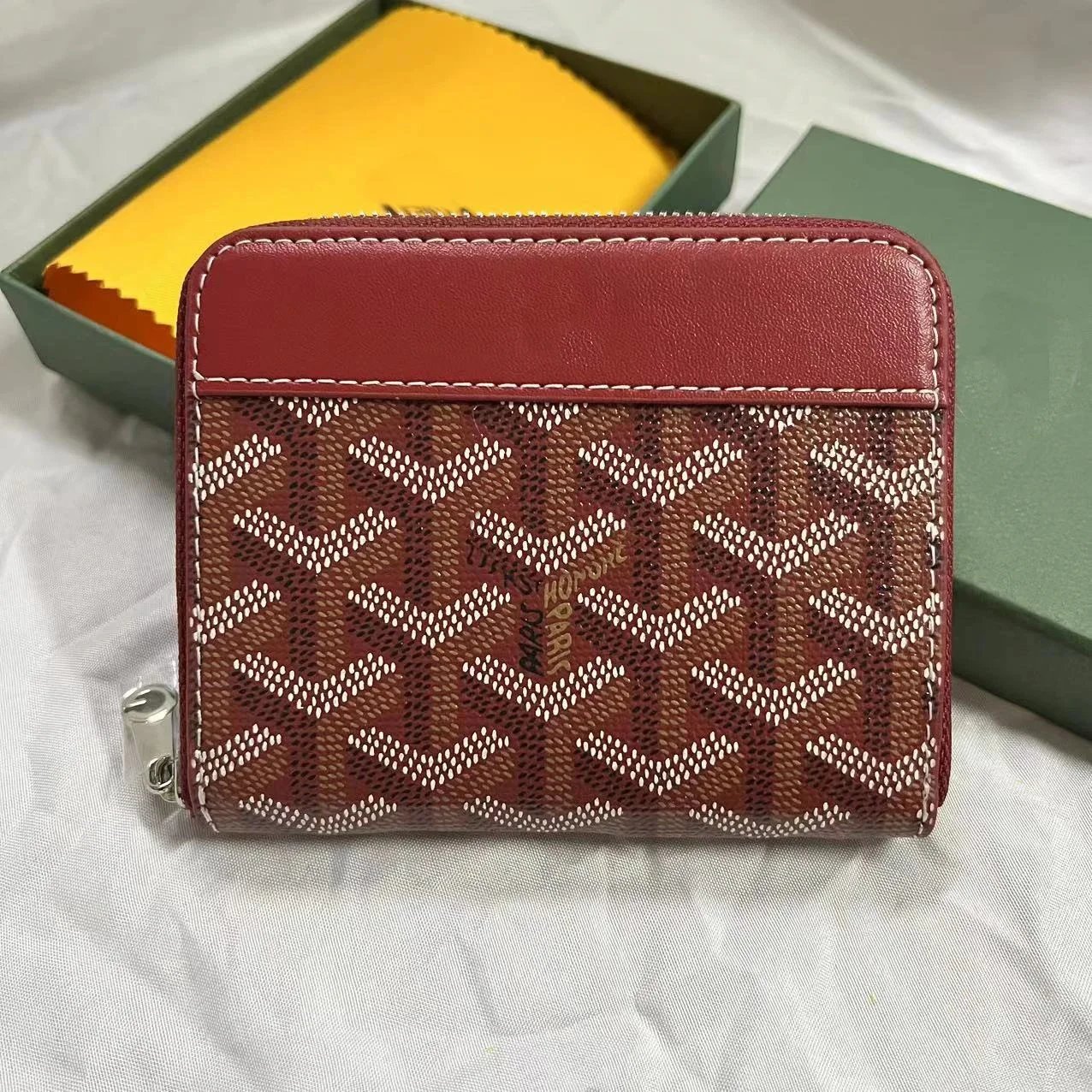 Goyard Wallets & Card Holders Chevron-Pattern Passport Holder and — 027(11cm*10cm)
