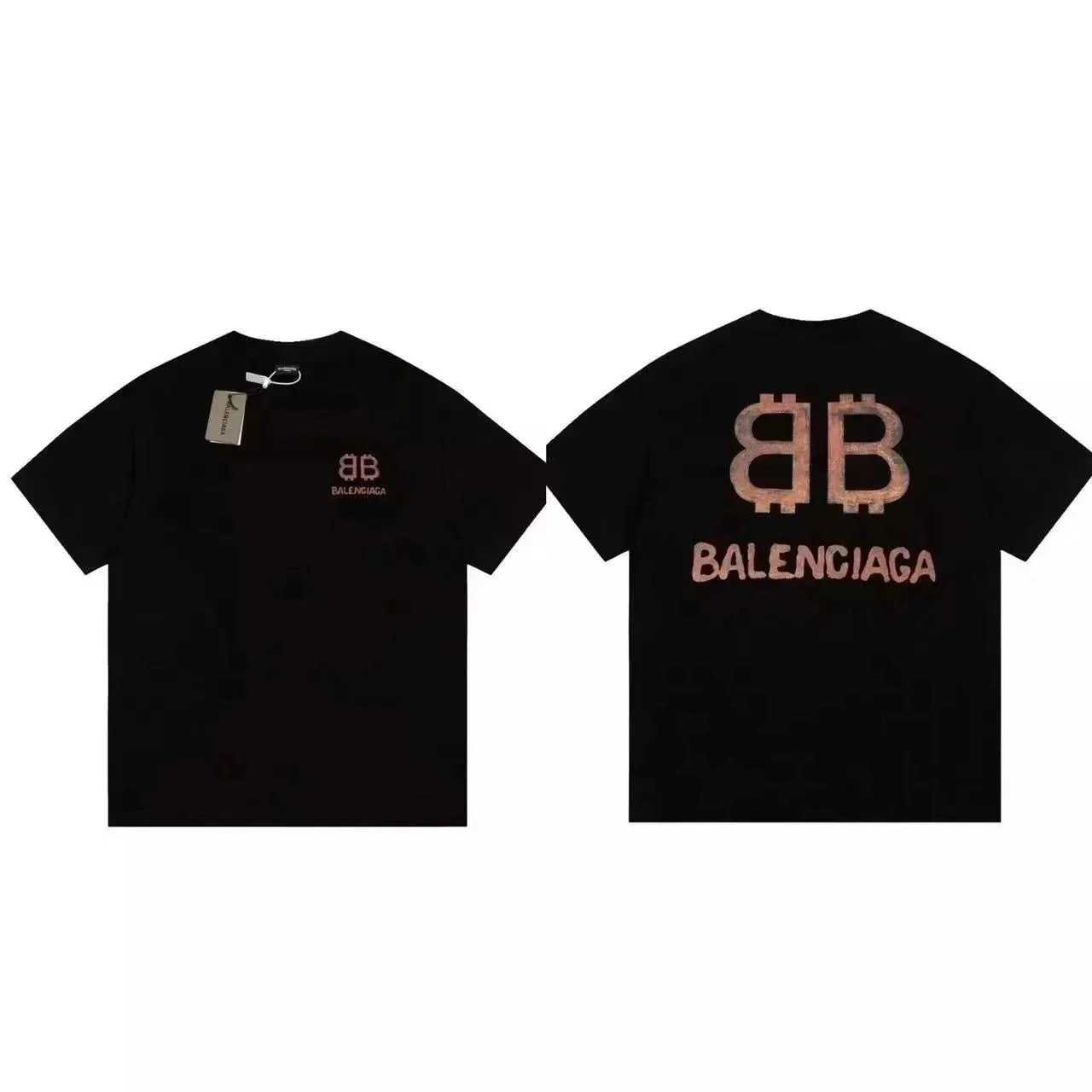 高版本百搭宽松休闲短袖 B*A