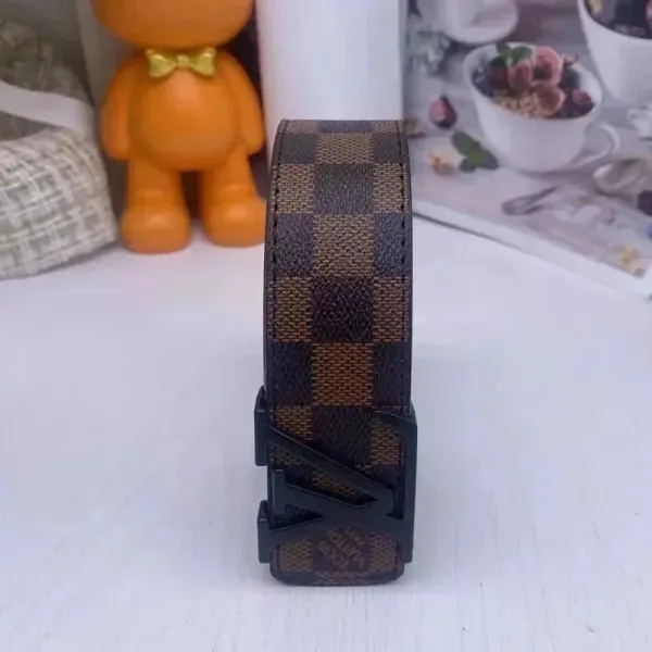 Louis Vuitton Damier Ebène Reversible Belt Black/Brown - 1