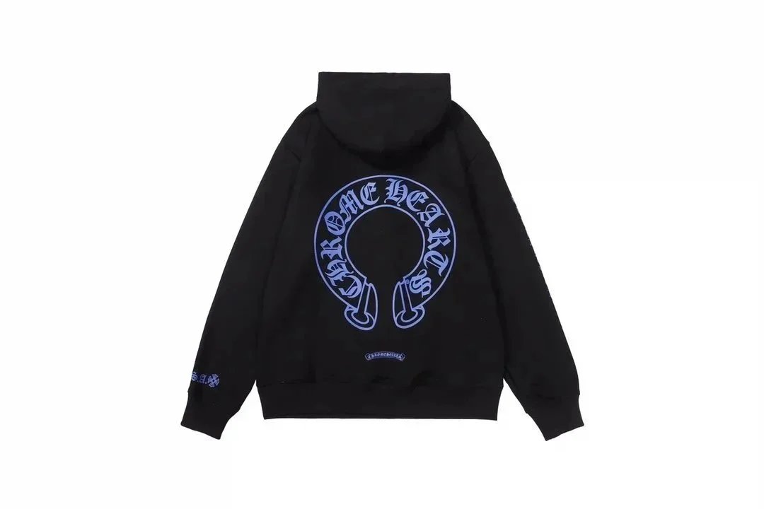 Chrome Hearts Hoodies & Sweatshirts Hooded sweatshirt with cross motif graphic print — ALBB-LMWY-0018
