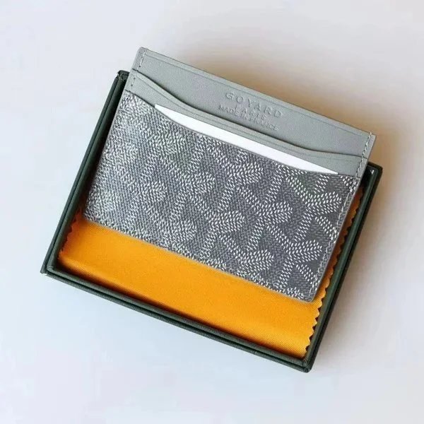 Goyard Wallets & Card Holders Chevron-Pattern Passport Holder and — 042