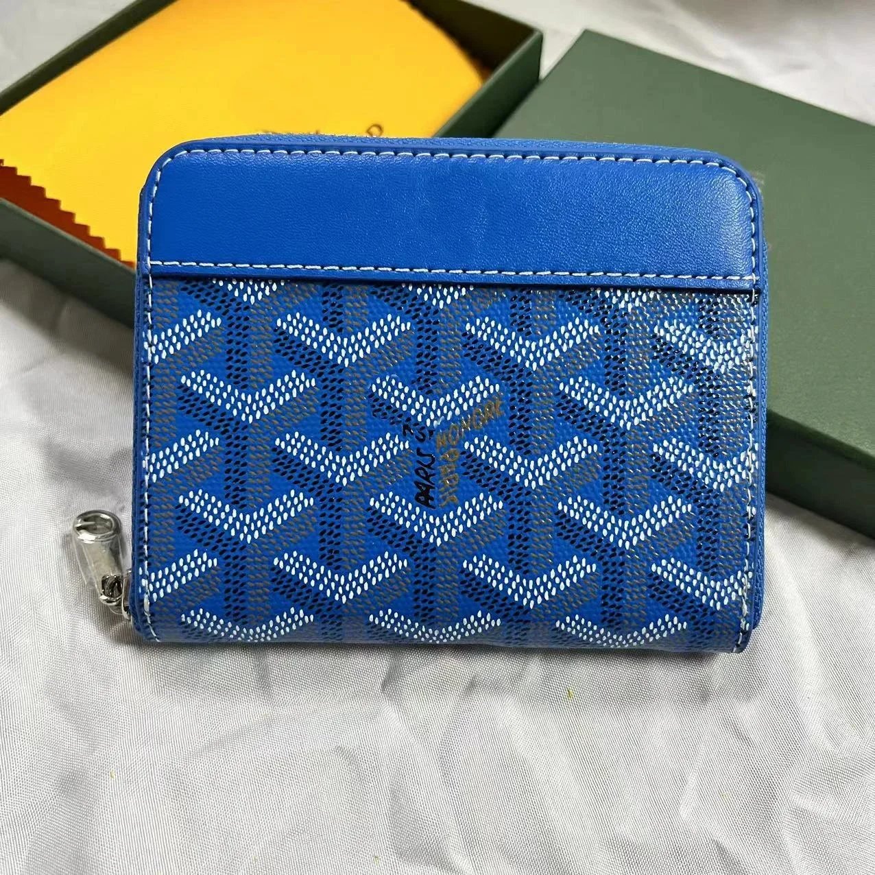 Goyard Wallets & Card Holders Chevron-Pattern Passport Holder and — 032(11cm*10cm)