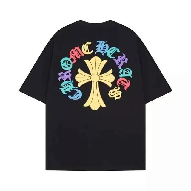 Chrome Hearts T-Shirts Short-sleeve graphic logo print product detail image 5