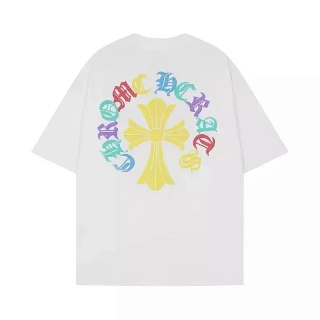 Chrome Hearts T-Shirts Short-sleeve graphic logo print product detail image 6