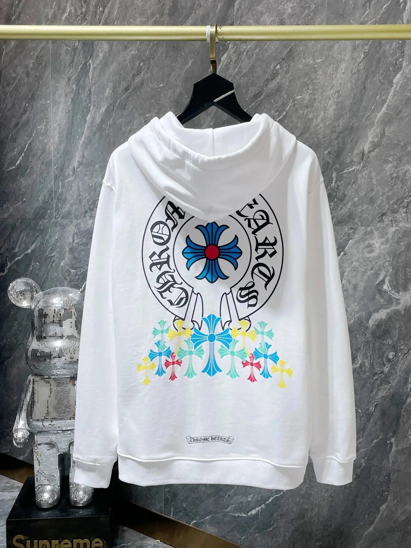 Chrome Hearts Hoodies & Sweatshirts Graphic Cross Pullover Hoodie — CH-30