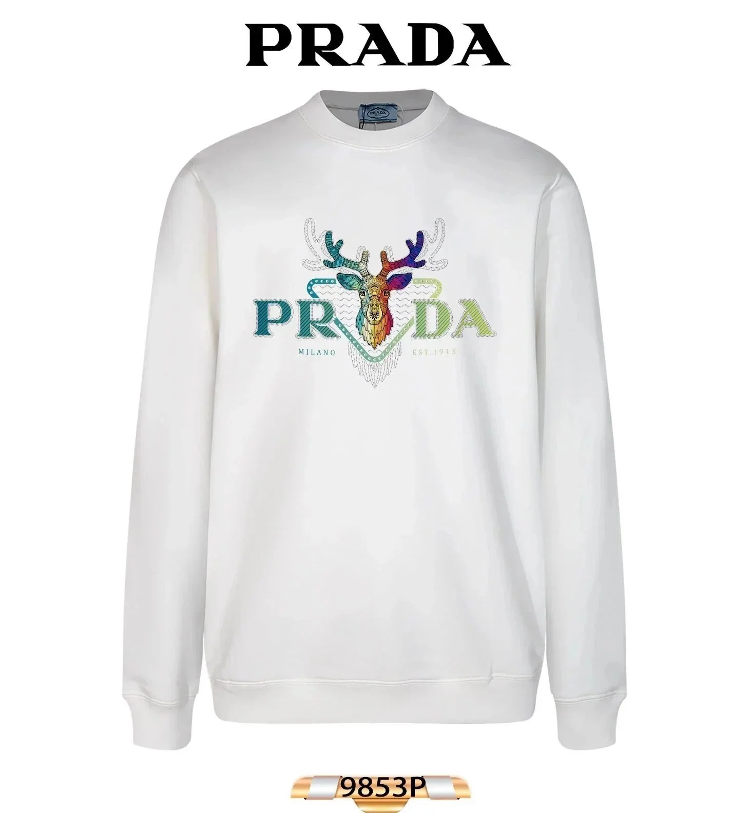 Prada Crewneck Sweatshirts — 31