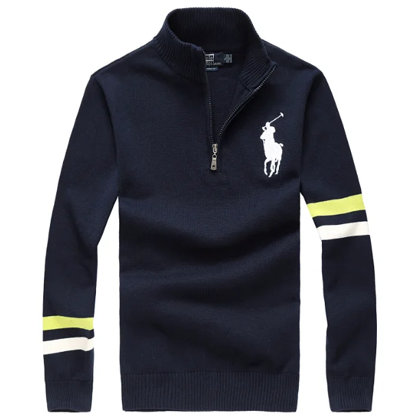 Polo Ralph Lauren Knitwear Quarter-Zip Knit Sweater with Bear Embroidery product detail image 32