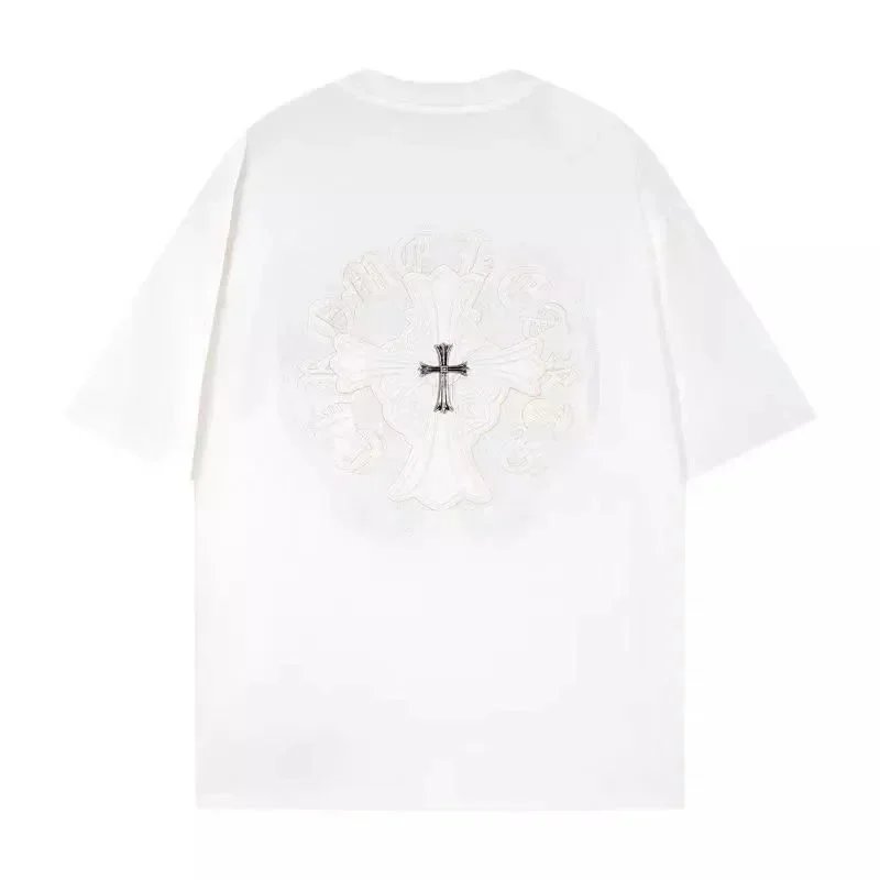 Chrome Hearts T-Shirts Short-sleeve graphic logo print — 10