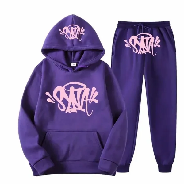 Off-White x Virgil Abloh Graffiti Hoodie and Sweatpants Set Black with Red and Green Spray Paint Print - 22