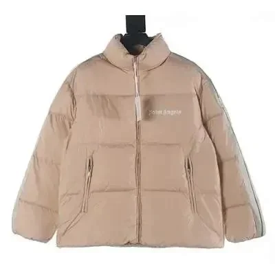 Palm Angels Down Jackets Quilted puffer jacket product detail image 2