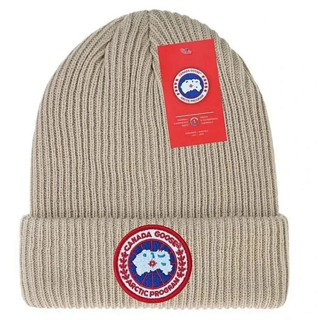 Moncler Hats Ribbed cuffed knit beanie product detail image 29