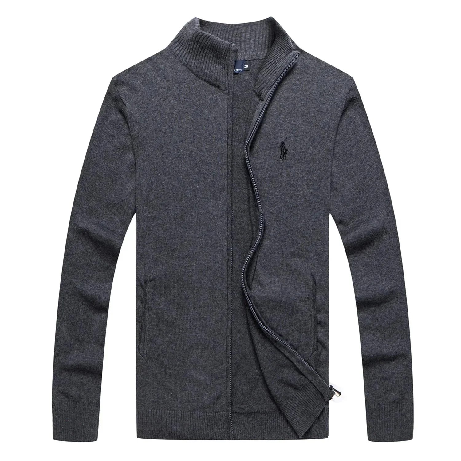 Polo Ralph Lauren Knitwear Quarter-Zip Knit Sweater with Bear Embroidery — 26