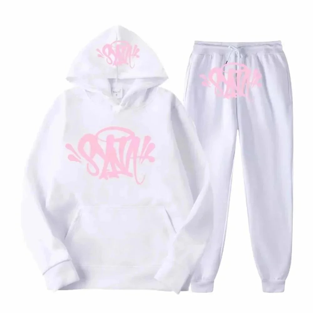 Off-White x Virgil Abloh Graffiti Hoodie and Sweatpants Set Black with Red and Green Spray Paint Print - 14