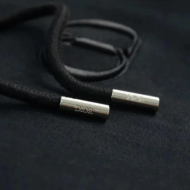 Dior Hoodies & Sweatshirts Drawstring Pullover Hoodie with Kangaroo Pocket product detail image 8