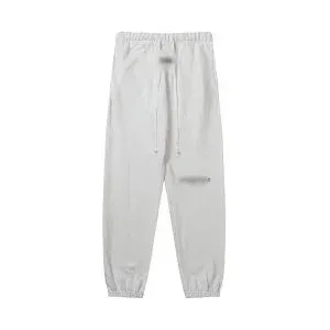 Off-White Distressed Drawstring Sweatpants Gray - 1