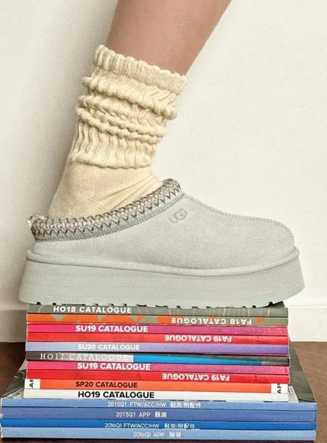 UGG Boots Shearling ankle with button or bow details product detail image 11