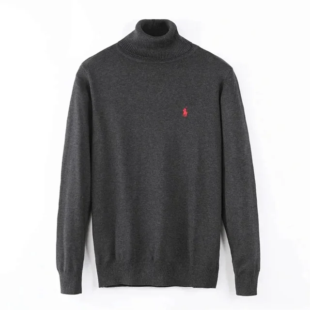 Ralph Lauren Knitwear Embroidered Pony Quarter-Zip Knit Sweater product detail image 29