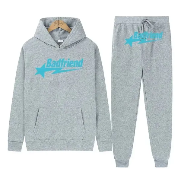 Off-White x Virgil Abloh Graffiti Hoodie and Sweatpants Set Black with Red and Green Spray Paint Print - 30