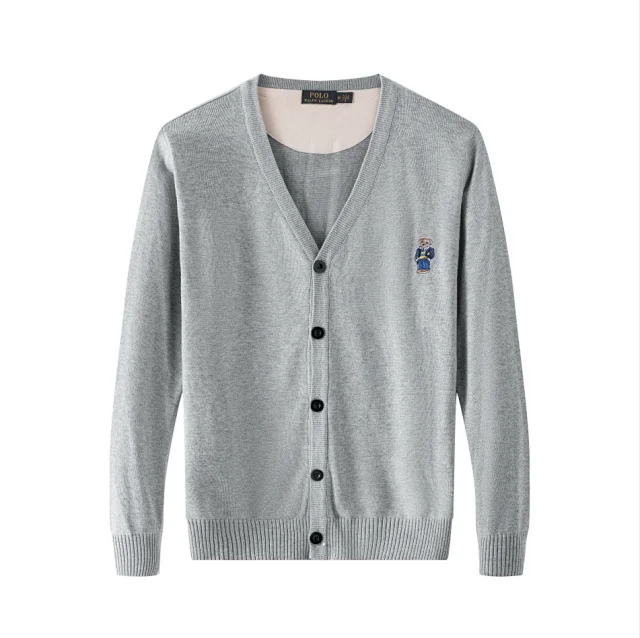 Polo Ralph Lauren Knitwear Quarter-Zip Knit Sweater with Bear Embroidery product detail image 20