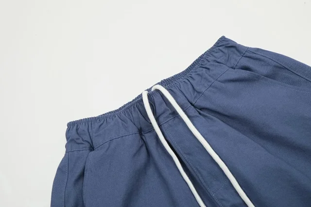 Unbranded Shorts Drawstring cargo with embroidered rider emblem product detail image 3