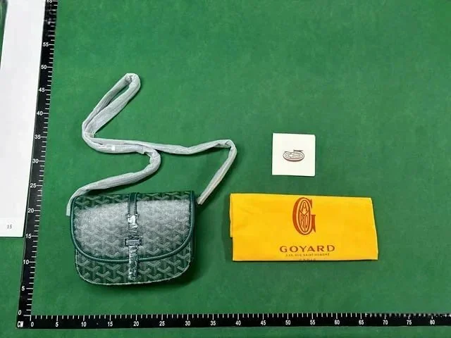 Goyard Wallets & Card Holders Chevron-Pattern Passport Holder and product detail image 1