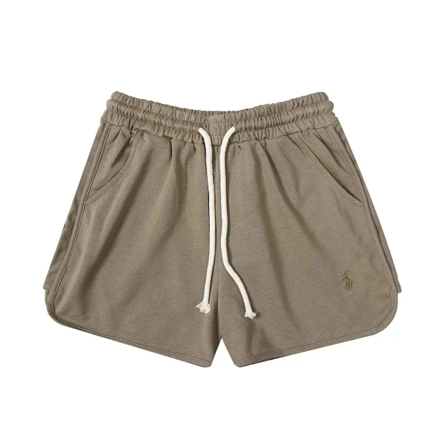 Unbranded Shorts Drawstring cargo with embroidered rider emblem product detail image 11
