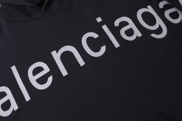 Balenciaga x Adidas Hoodie Black - 6