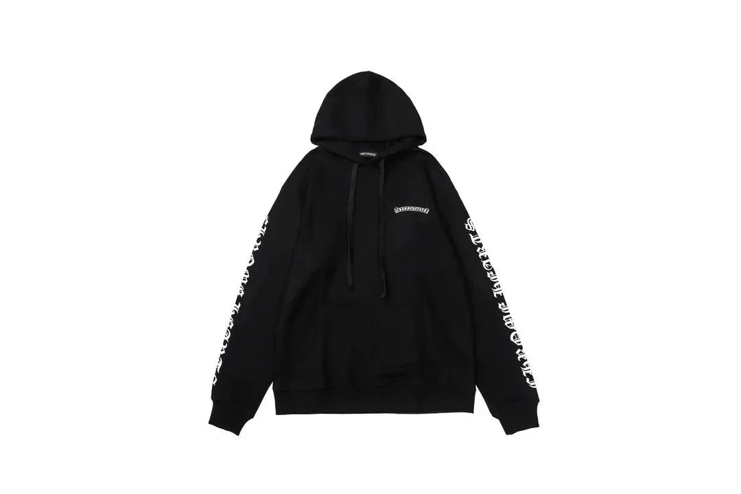 Chrome Hearts Hoodies & Sweatshirts Hooded sweatshirt with cross motif graphic print — ALBB-LMWY-0024